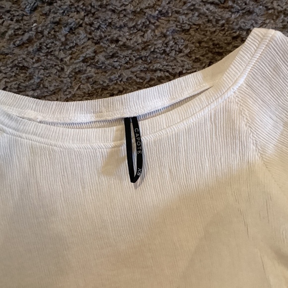 Capote White crepe T shirt XS - Picture 3 of 4